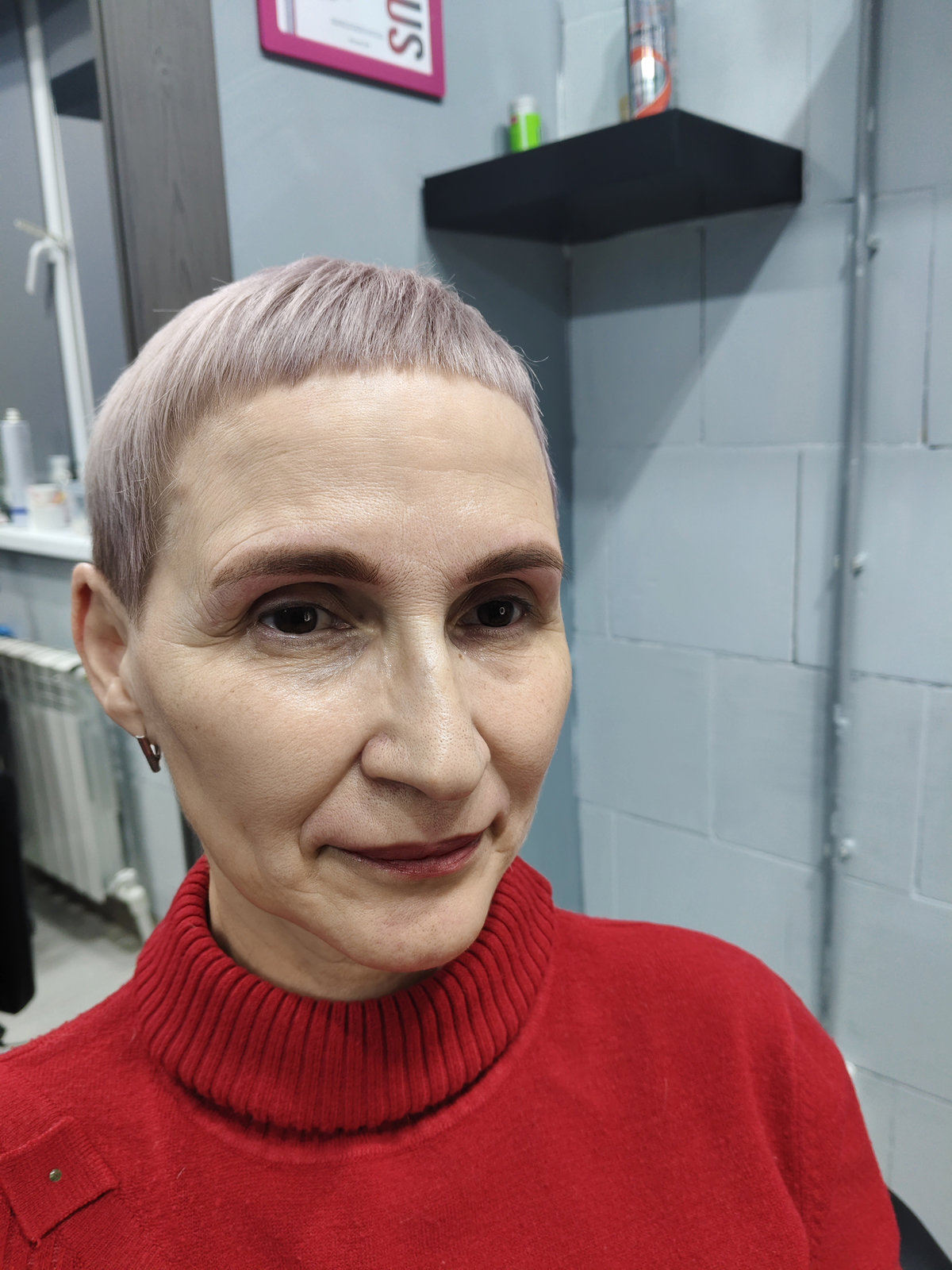 стрижка женская ультракороткая